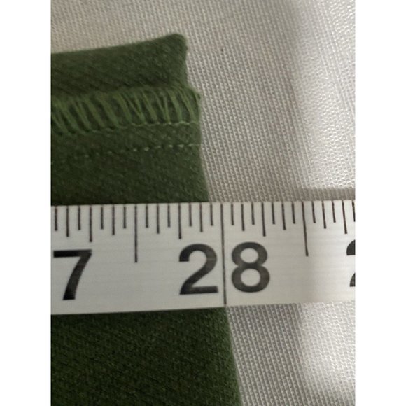 Belle By Kim Gravel Women’s Embroidered Jeans Cuffed Ankle Green Pants Size 12 - Picture 5 of 9